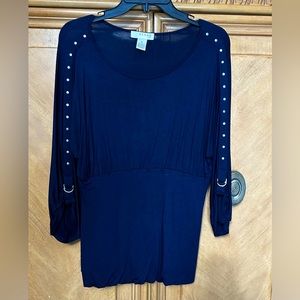Women’s Navy Blouse
